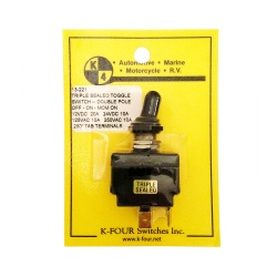 K4 20A Triple Sealed Off-On-Mom Switch